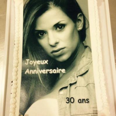 photo comestible sur gateau