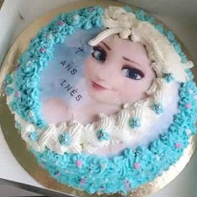 Gateau reine des neiges