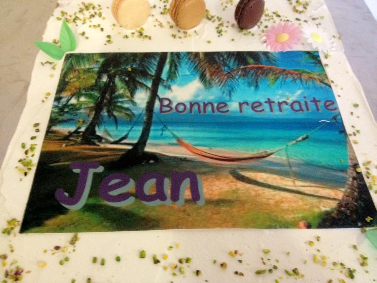 Photo comestible retraite